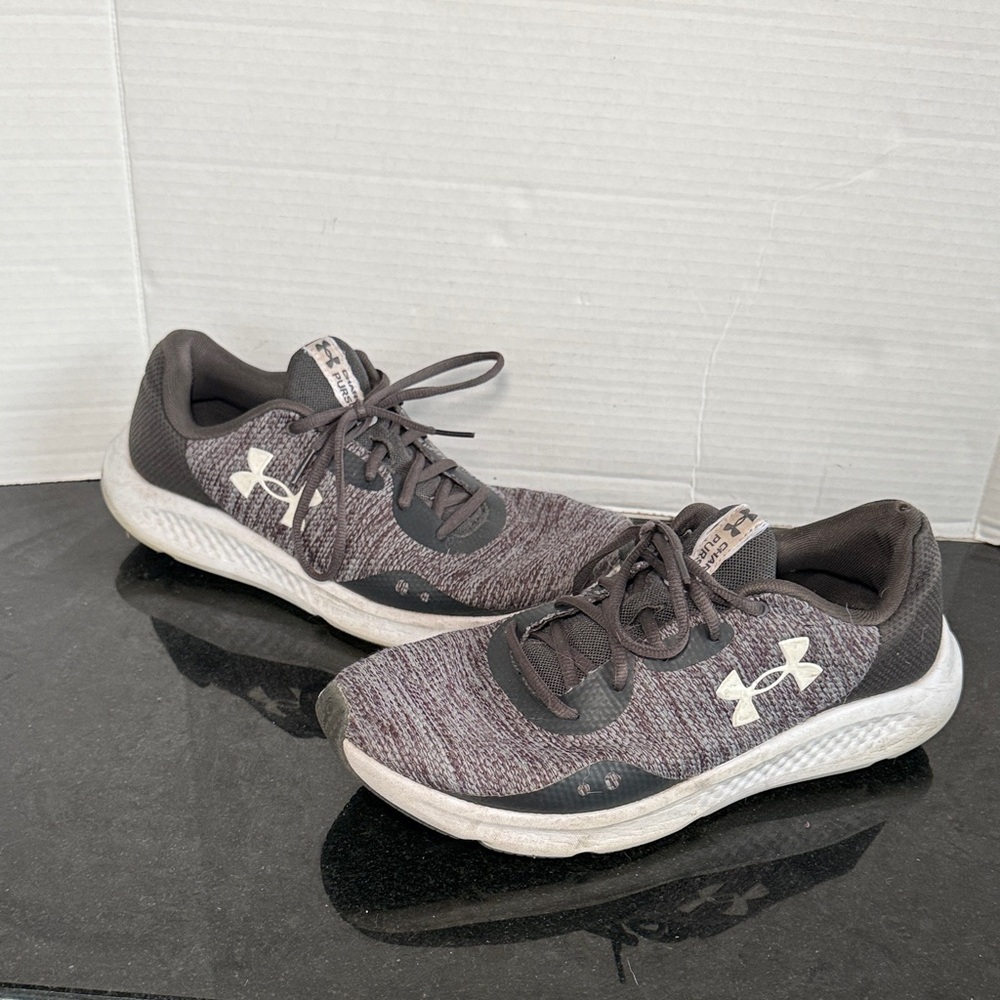 Under Armour Charged Pursuit 3 Twist Running Shoes Men's 9.5 Jet Gray White